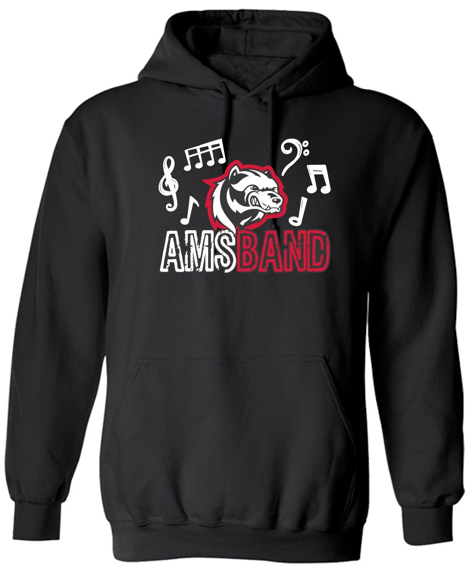 AMS Band Hooded Sweatshirt AMS Band Hooded Sweatshirt