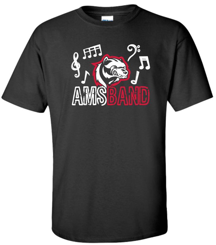 AMS Band 50/50 Short Sleeve Tee