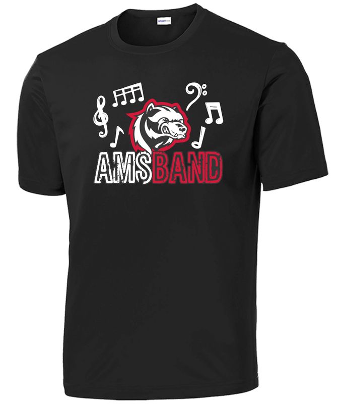 AMS Band Performance Short Sleeve Tee
