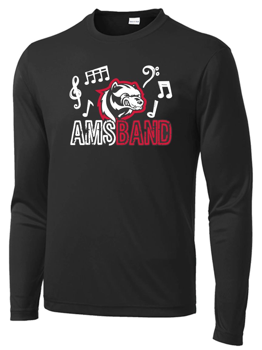 AMS Band Performance LONG Sleeve Tee AMS Band Performance LONG Sleeve Tee