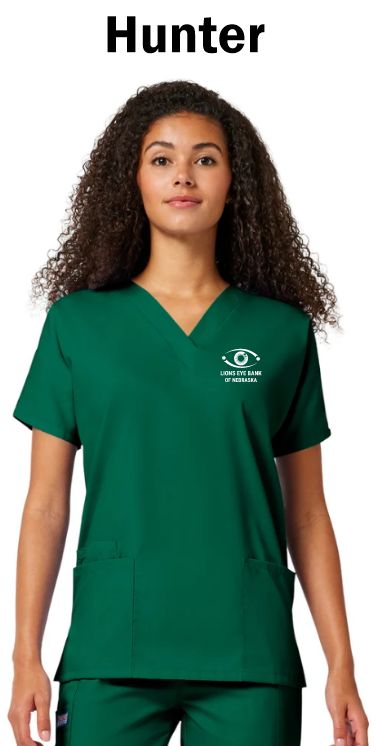 LEB Cherokee Women's V-Neck Scrub Top
