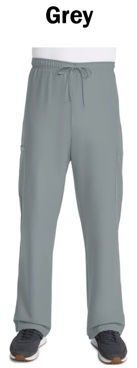 Cherokee Unisex 3-Pocket Mid Rise Drawstring Scrub Pant