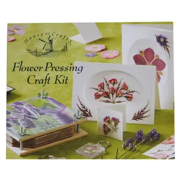 House of Crafts Flower Pressing Craft Kit