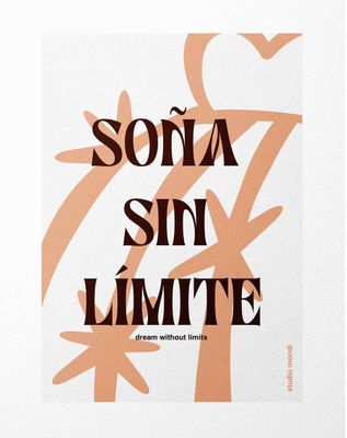 Soña Sin Limíte 30x40 cm