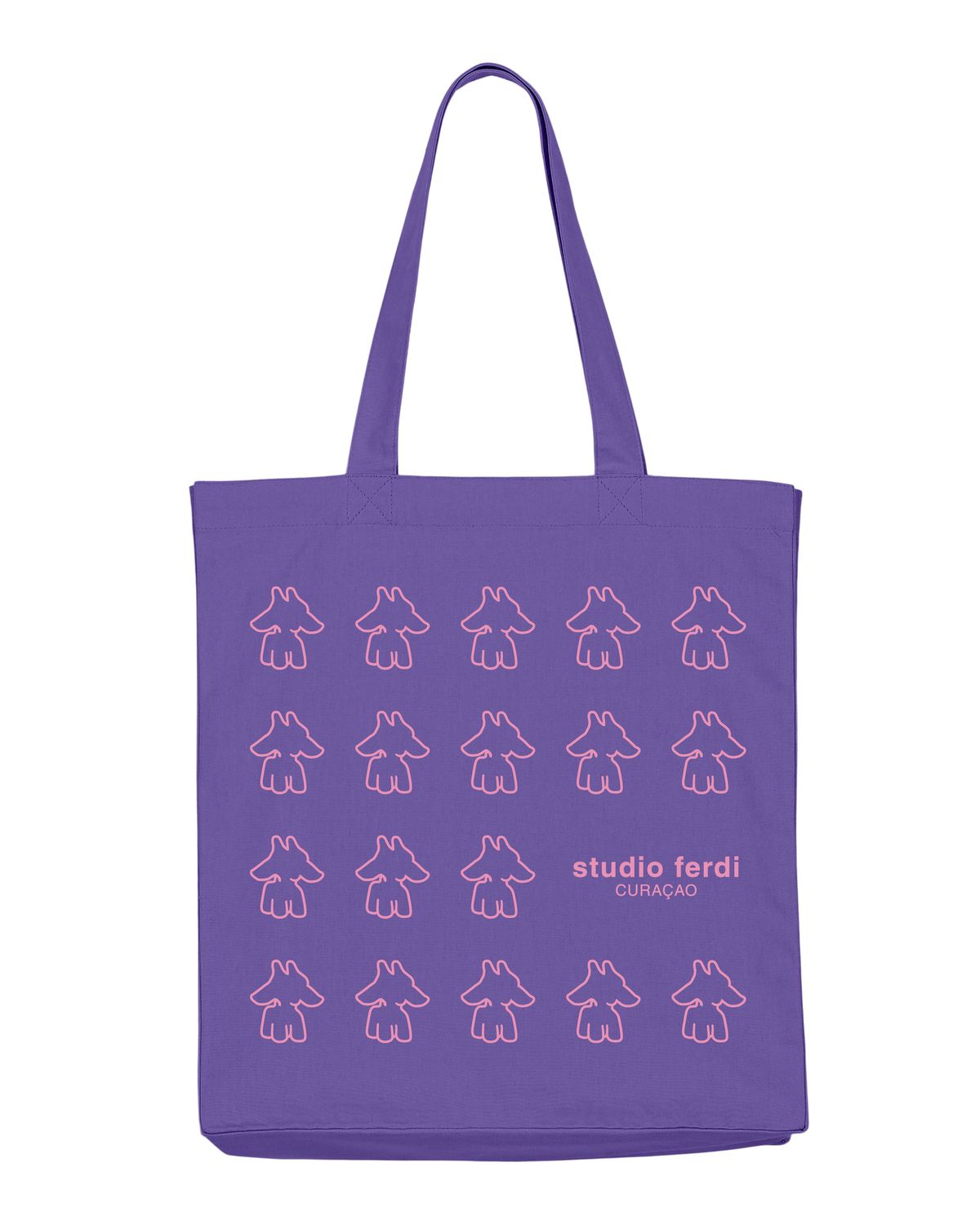 Kabritunan Tote Bag, Color: Purple