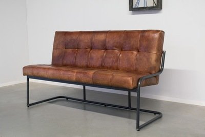 Industrial dining benches