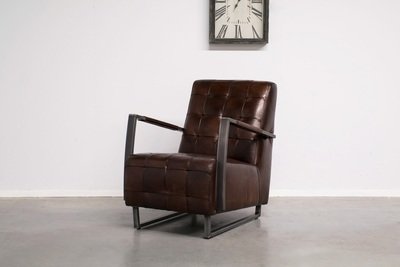Industrial arm chair