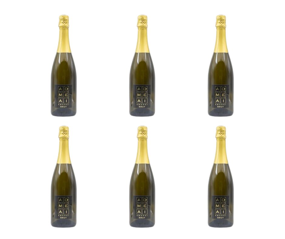 Cartone da 6 Bottiglie - AMADEI: Brut.