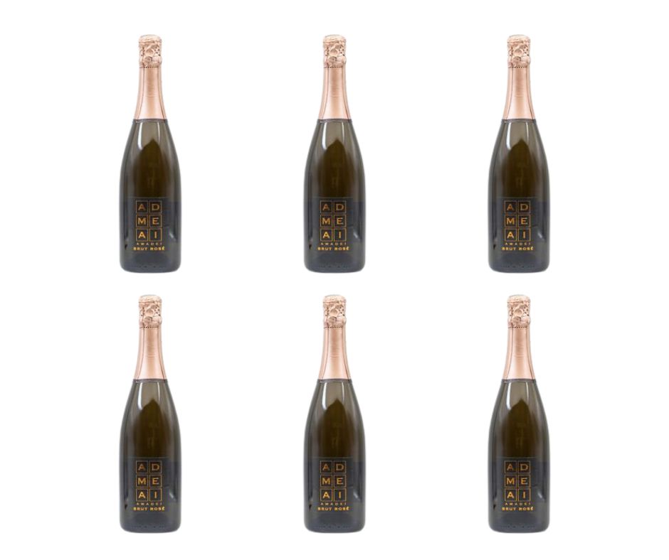 Cartone da 6 Bottiglie - AMADEI: BRUT ROSÉ