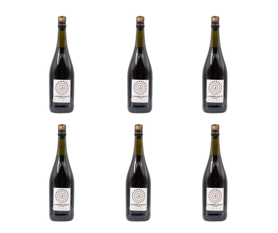 Cartone da 6 bottiglie - Lambrusco dell’Emilia - I.G.T. “Il Chiaro” - frizzante.