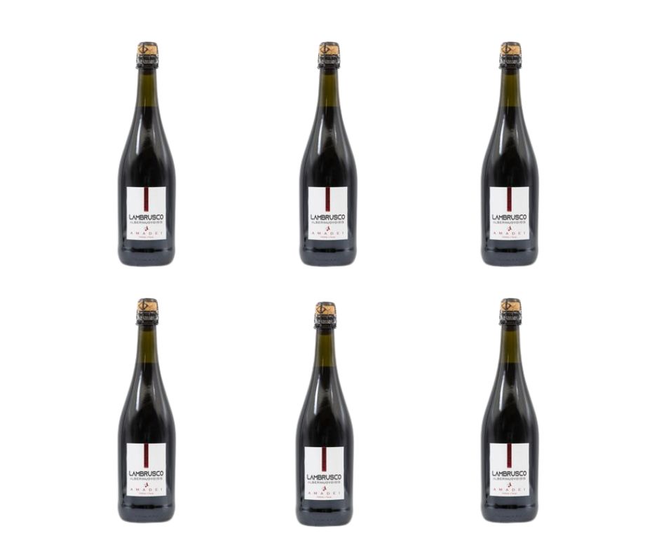 Cartone da 6 bottiglie - Lambrusco dell’Emilia - I.G.T. “ALBERI NUOVO 1915” - frizzante.