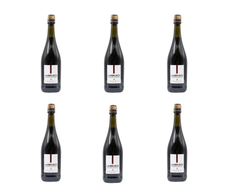 Cartone da 6 bottiglie - Lambrusco dell’Emilia - I.G.T. “ALBERI NUOVO 1915” - frizzante.