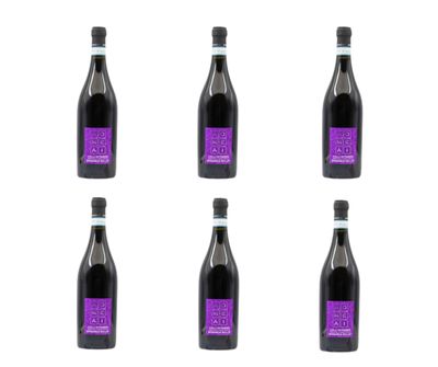 Cartone da 6 bottiglie - Colli di Parma Bonarda - D.O.C. Dolce - leggermente frizzante