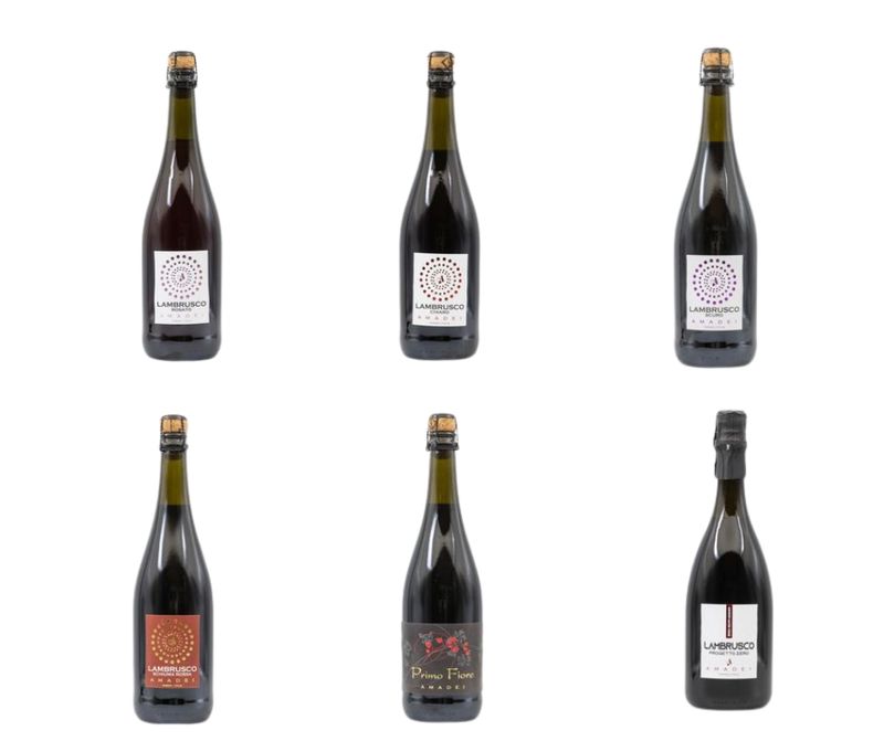Box Lambruschi - Confezione 6 vini assortiti Box Lambruschi - Confezione 6 vini assortiti