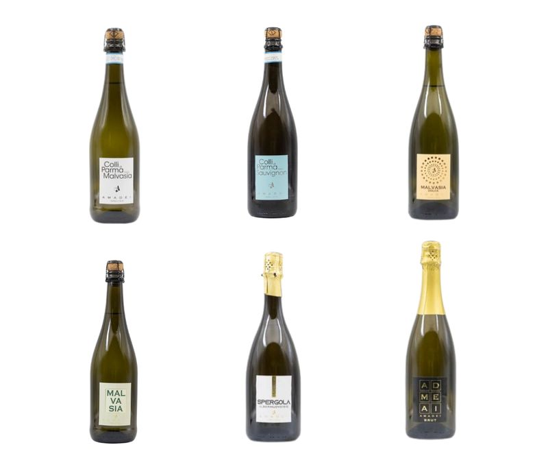 Box bianchi frizzanti - Confezione 6 vini assortiti Box bianchi frizzanti - Confezione 6 vini assortiti