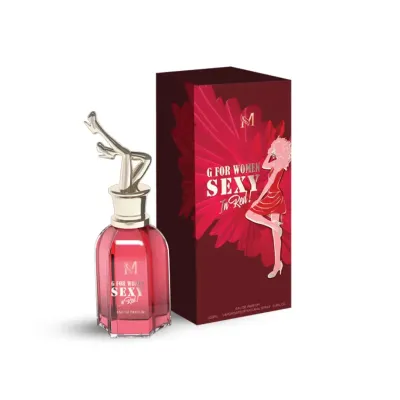 PERFUME G FOR WOMEN SEXY IN RED 100 ML