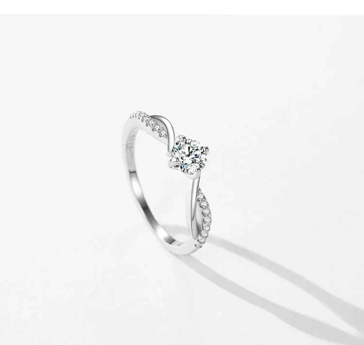 Anillo Promesa Plata de Ley 925