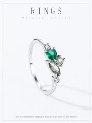 Anillo &quot;Olivo&quot; Plata de Ley 925