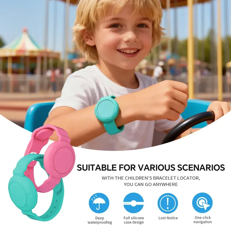 PULSERA LOCALIZADOR ANTIPERDIDA NIÑOS