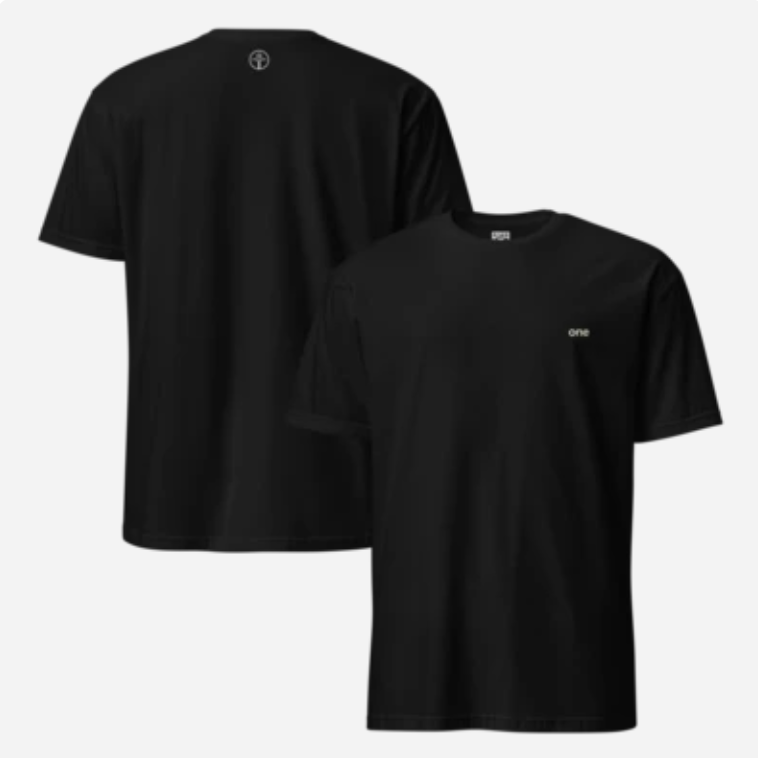Crest Tee – Midnight – Unisex