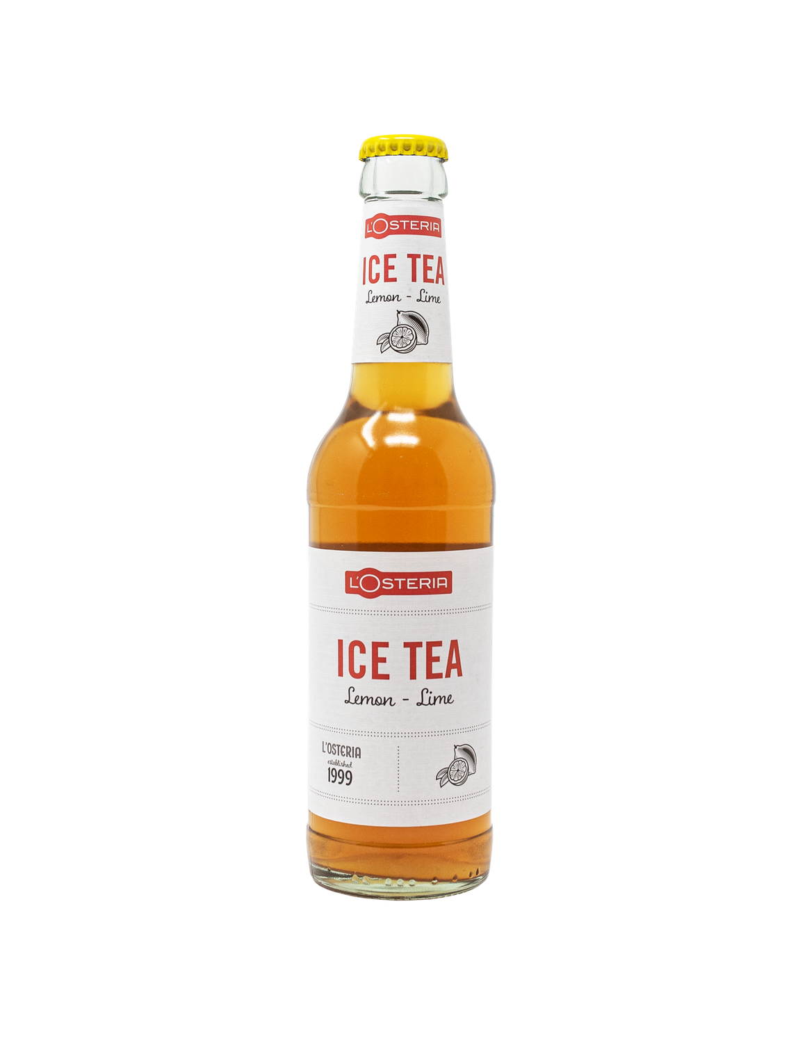 L´Osteria Lemon Lime Ice Tea 0,33l Flasche