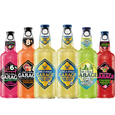 6-Pack Garage Beer - Top Seller 6x400ml Probierpaket