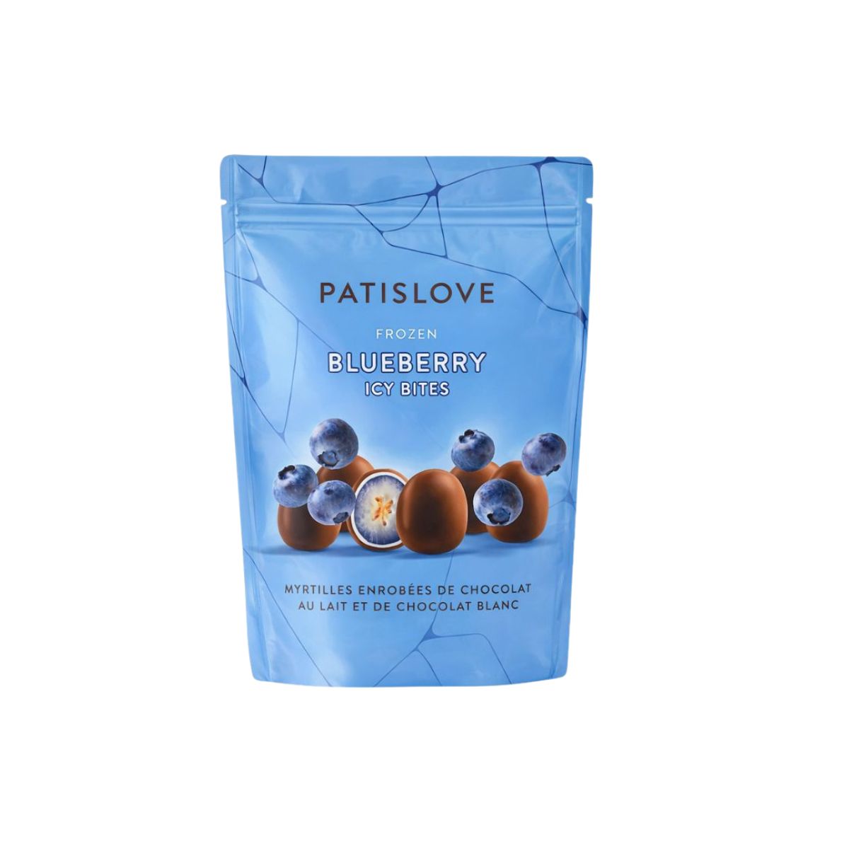 Patislove - Freeze Dried Blueberry Milk Chocolate