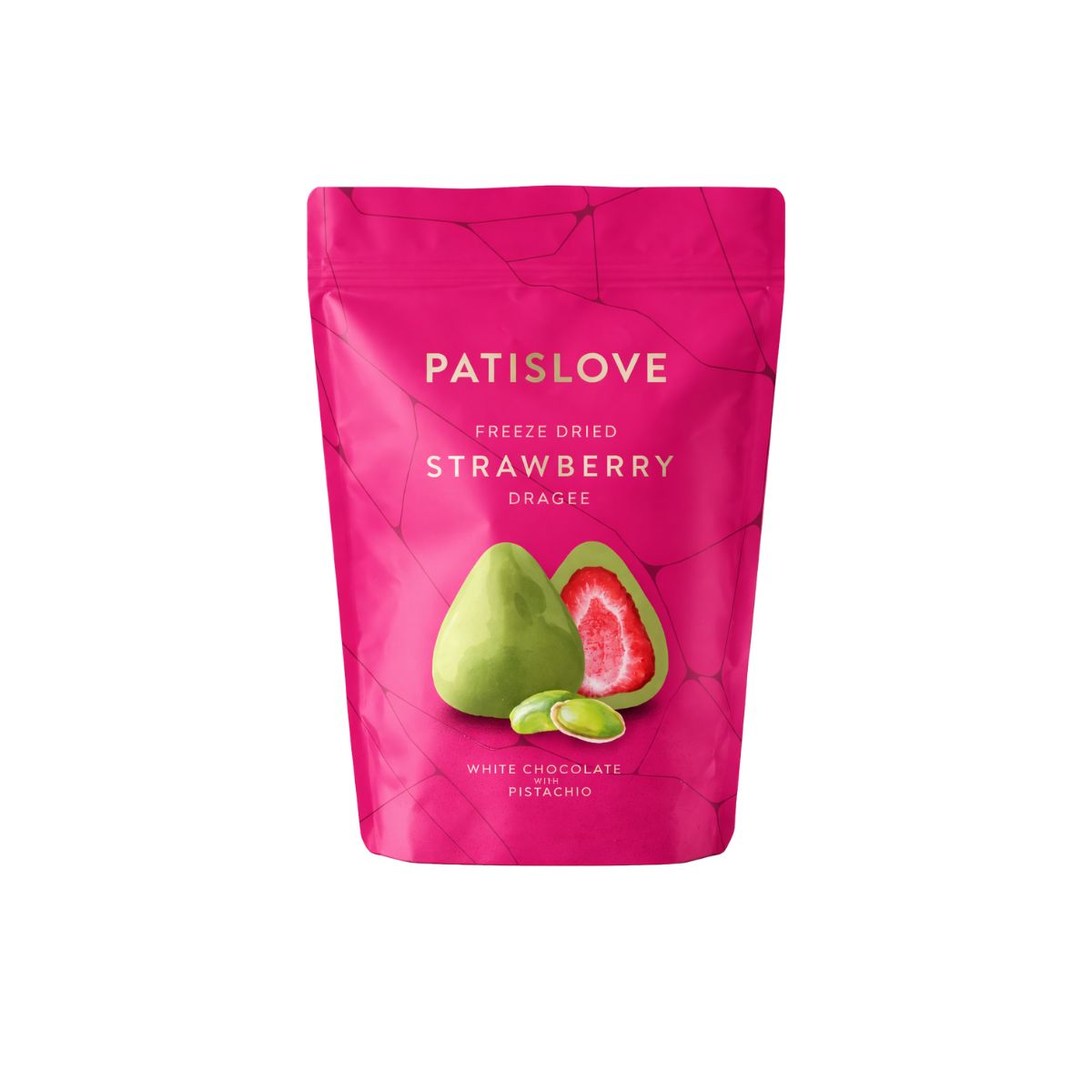 Patislove - Matcha Freeze Dried Strawberrys Pistazie