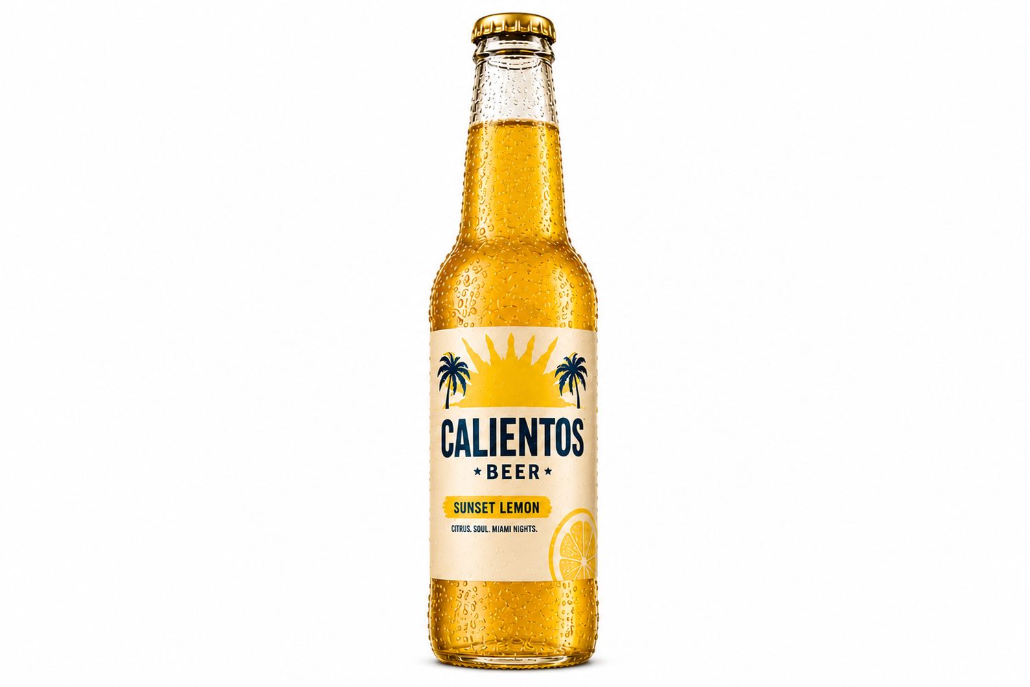 Calientos Beer - Sunset Lemon 4,5% Vol. 0,33l Flasche