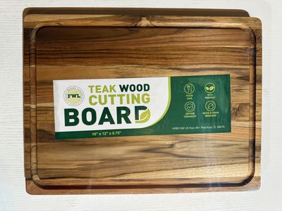 Teak Wood Cutting Board 16x12