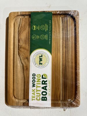 Teak wood Cutting Board 12x9x0.625