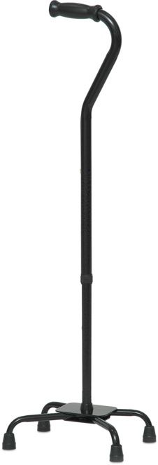PRO BASIC QUAD CANE H/D BLK 500#