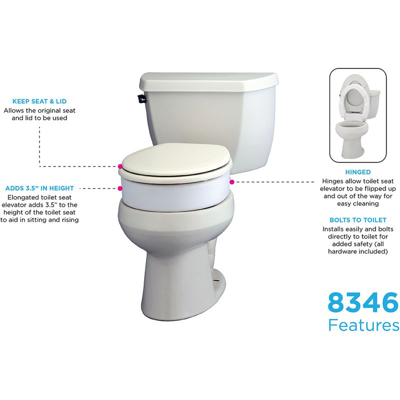 NOVA TOILET ST ELEV HNGD ELONG