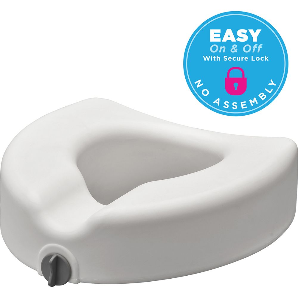 NOVA TOILET ST ELEV 5" W/LOCK
