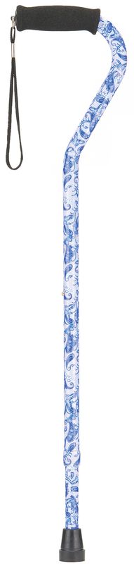 NOVA CANE OFFSET BLUE PORCLLN