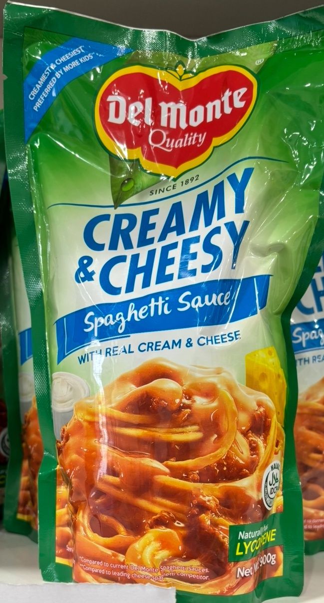 Del Monte Spaghetti Creamy n Cheesy Sauce 900g