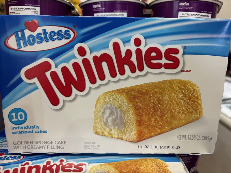 Hostess Twinkies 10 cakes per box 385g