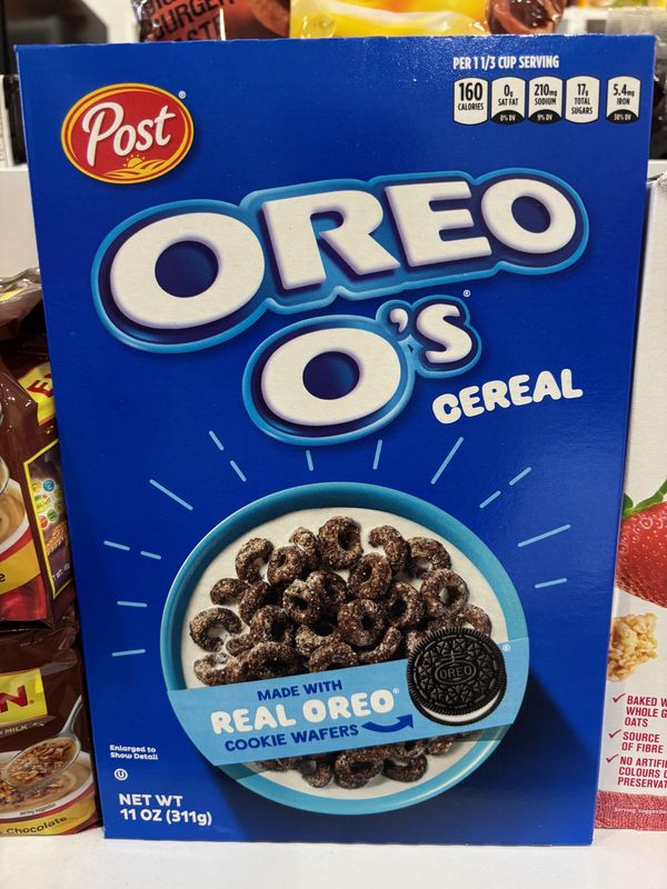 Post Oreo Os Cereal 311g
