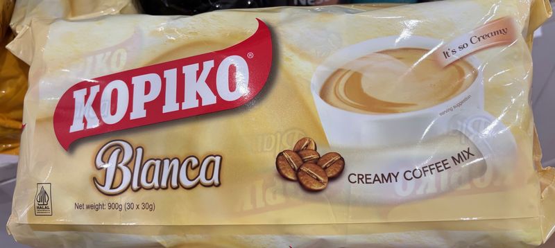 Kopiko Blanca Coffee 3in1 Big 30x30g