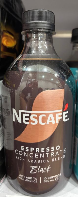 Nescafe Espresso Concentrate Rich Arabica Blend Black 500mL