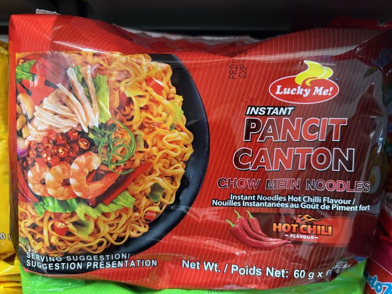 Lucky Me Pancit Canton Hot Chilli Red 6x60g