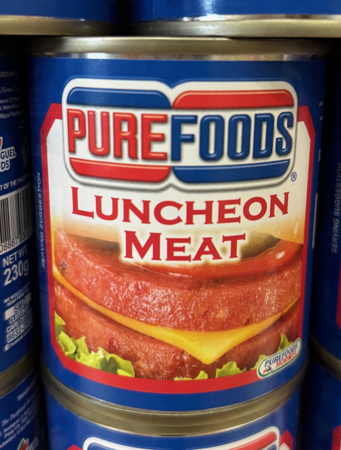 Purefoods Luncheon Meat 230g