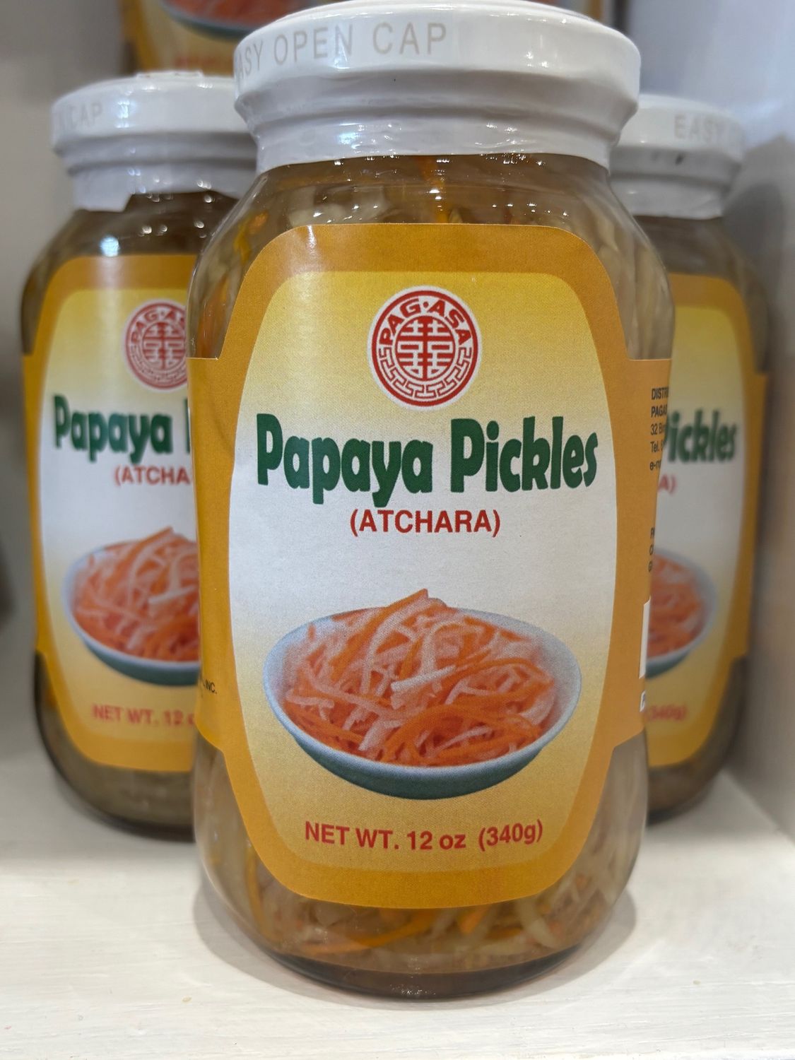 Pagasa Atchara (Papaya Pickles) 340g