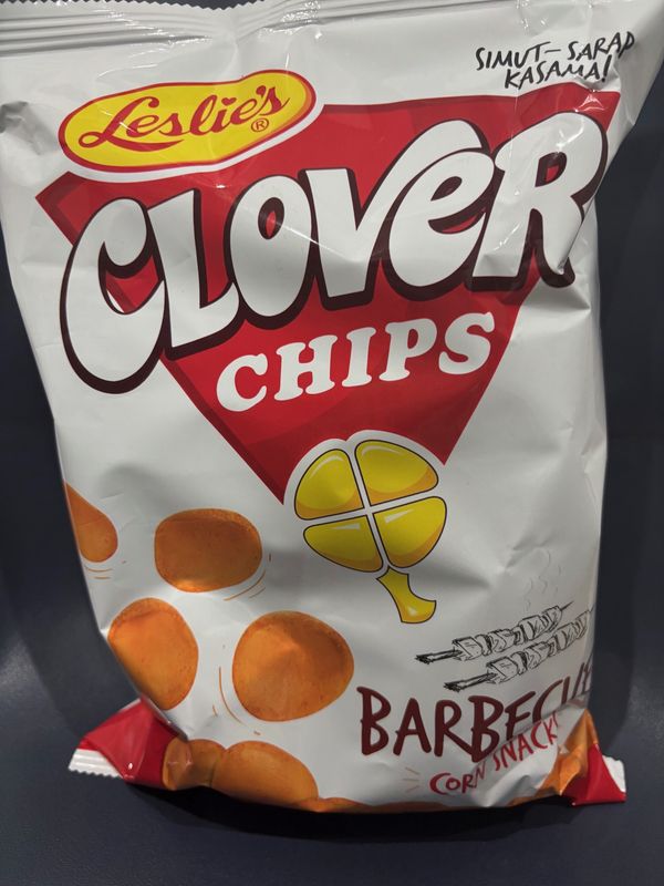 Leslie&#39;s Clover Chips BBQ 145g