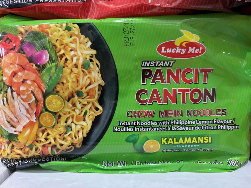Lucky Me Pancit Canton Calamansi 6x60g