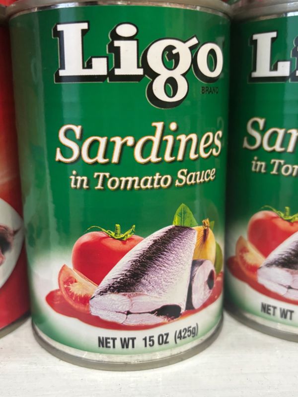 Ligo Sardines Tomato Sauce Regular 425g