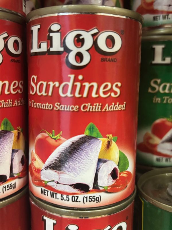 Ligo Sardines Tomato Sauce Hot 155g