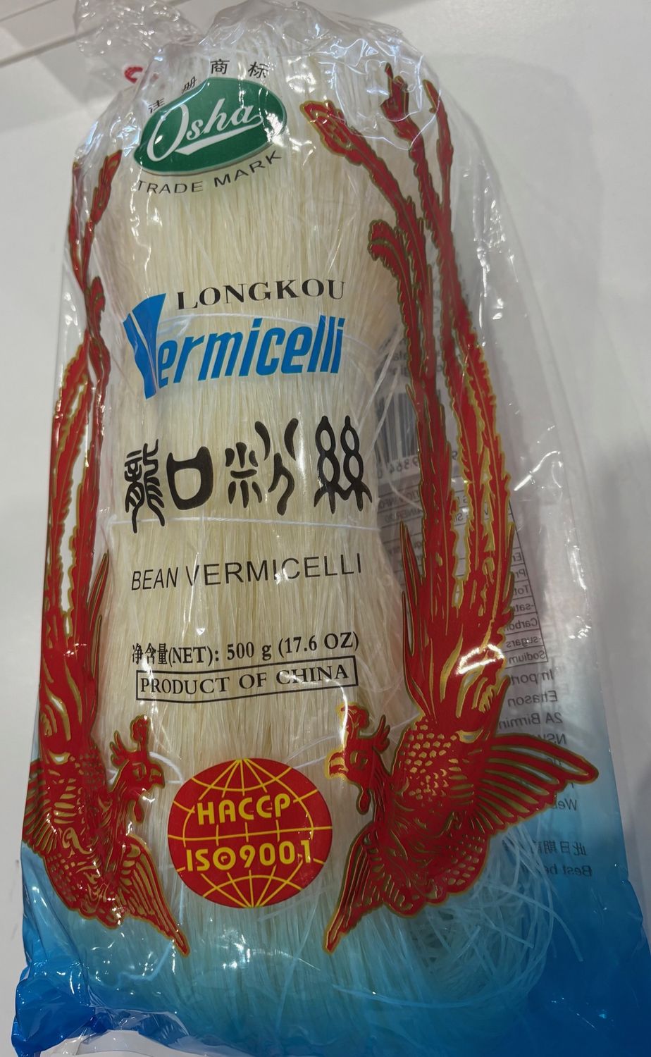 Osha Bean Vermicelli 500g