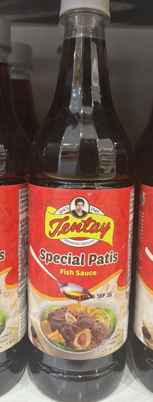 Tentay Patis Fish Sauce 750mL