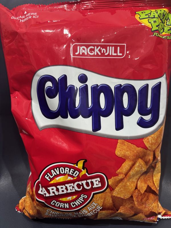 Jack n Jill Chippy Chips BBQ Red 200g